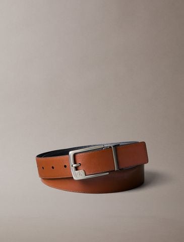 Calvin Klein - Thắt Lưng Nam Monogram Frame Buckle Reversible Belt