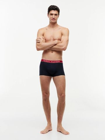 Tommy Hilfiger - Bộ 3 Quần Lót Nam Trunk 3-Pack Essential Logo Waistband Trunks