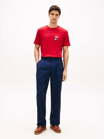 Tommy Hilfiger - Áo Thun Tay Ngắn Nam Brand Love Text Stack Tee