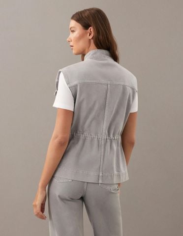 Calvin Klein - Áo Khoác Nữ Fitted Utility Vest