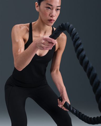 Nike - Áo Ngực Thể Thao Dạng Tank Nữ Nike Universa Women's Medium-support Padded Sports Bra Tank