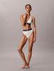 Calvin Klein - Áo Ngực Nữ Triangle Bralette - Graphic Monogram Microfibre Stretch