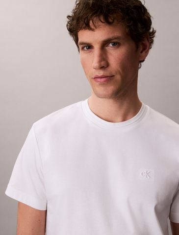 Calvin Klein - Áo Thun Tay Ngắn Nam Premium Double Knit Supima Cotton Crewneck Tee