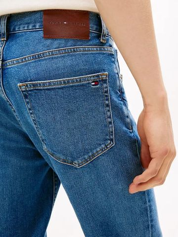 Tommy Hilfiger - Quần Jean Dài Nam Straight Denton Stretch Indigo