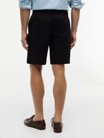 Tommy Hilfiger - Quần Kaki Ngắn Nam Denton Belted Twill Slim Bermuda Shorts - 3
