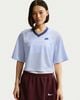 Nike - Áo Tay Ngắn Thể Thao Nữ Sportswear Heritage Festival Crop Mesh Jersey