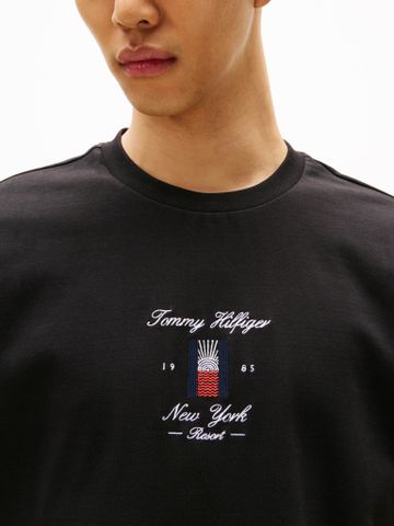 Tommy Hilfiger - Áo thun tay ngắn nam TH Seasonal Flag Logo Tee