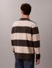Calvin Klein - Áo Thun Tay Dài Nam Long Sleeve Sueded Stripe Pocket Tee