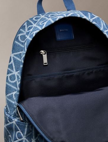 Calvin Klein - Ba Lô Nam Denim Logo Jacquard Backpack