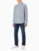 Calvin Klein - Áo sơ mi tay dài nam Casual Classic Boardwalk Summer