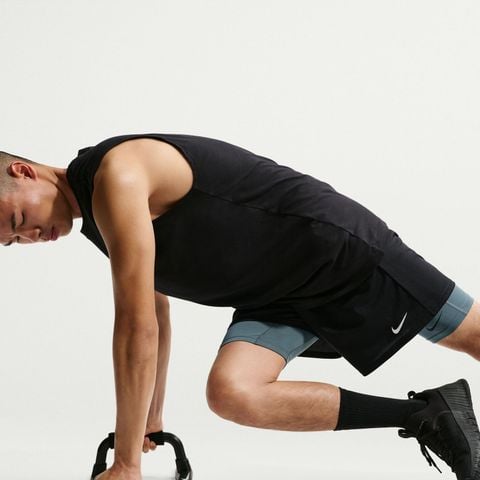 Nike - Quần Ngắn Ống Bó Nam Pro Dri-Fit Fitness Long Shorts