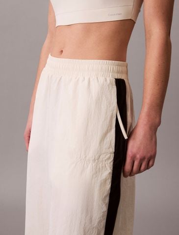 Calvin Klein - Quần Dài Thể Thao Nữ Icon Sport Wide Leg Track Pants - 4