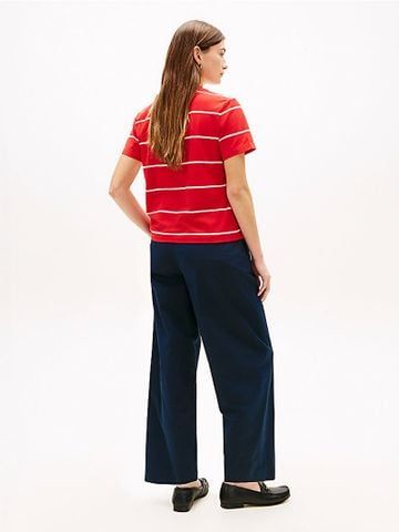 Tommy Hilfiger - Áo Thun Tay Ngắn Nữ TH Script Regular Crew-Neck Short Sleeve Tee