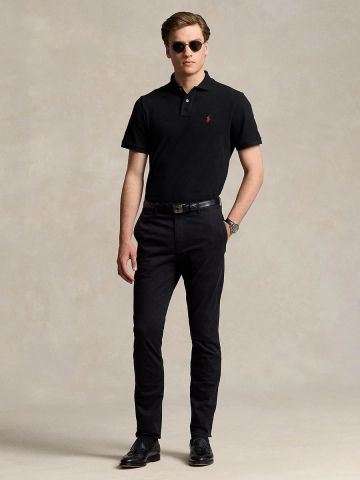 Ralph Lauren - Áo Thun Có Cổ Nam The Iconic Mesh Polo Shirt