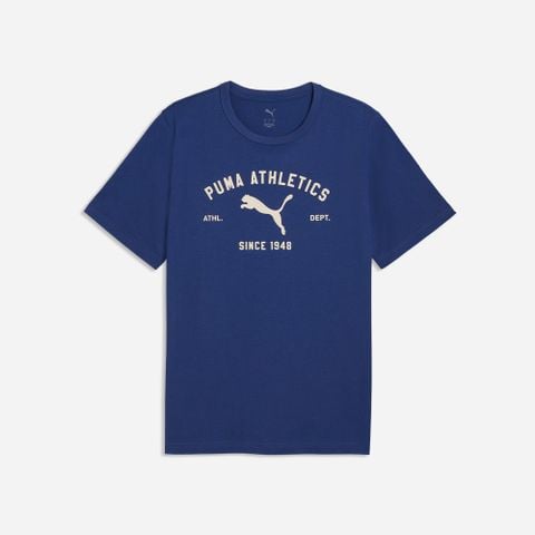Puma - Áo Thun Tay Ngắn Nam Class Graphic Tee Jewel