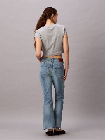 Calvin Klein - Quần Jean Ống Loe Nữ High Rise Flare 37.5 Denim Technology