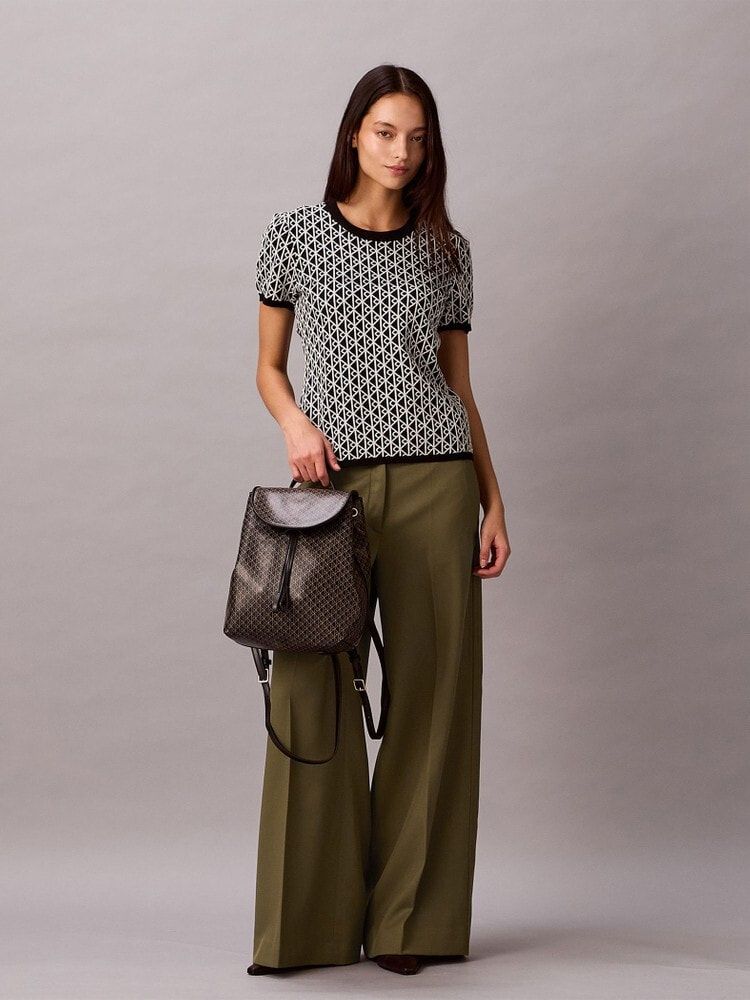 Calvin Klein - Ba lô nữ CK Premium Flap Backpack