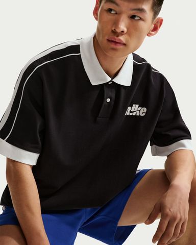 Nike - Áo Thun Có Cổ Nam Sportswear Club Men's Oversized Short-Sleeve Polo