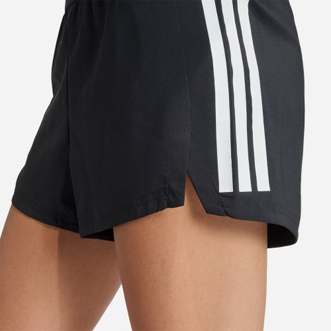 Adidas - Quần Ngắn Thể Thao Nữ Hyperglam 3-Stripes Woven