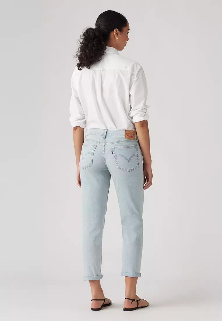 Levi's - Quần jeans dài nữ Women's Mid-Rise Boyfriend Jeans