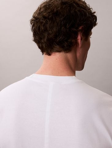 Calvin Klein - Áo Thun Tay Ngắn Nam Premium Double Knit Supima Cotton Crewneck Tee