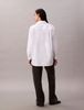 Calvin Klein - Áo sơ mi tay dài nữ Poplin Relaxed Shirt