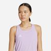 adidas - Áo thun ba lỗ chạy bộ Nữ Women's Adidas Adizero Essentials Running Tank - Purple