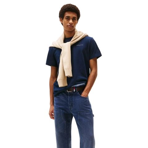 Tommy Hilfiger - Áo Thun Tay Ngắn Nam Slim Linear Chest Logo Shirt