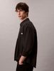 Calvin Klein - Áo sơ mi tay dài nam Classic Black Overshirt