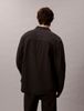 Calvin Klein - Áo sơ mi tay dài nam Classic Black Overshirt