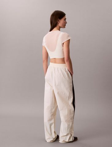 Calvin Klein - Quần Dài Thể Thao Nữ Icon Sport Wide Leg Track Pants - 2
