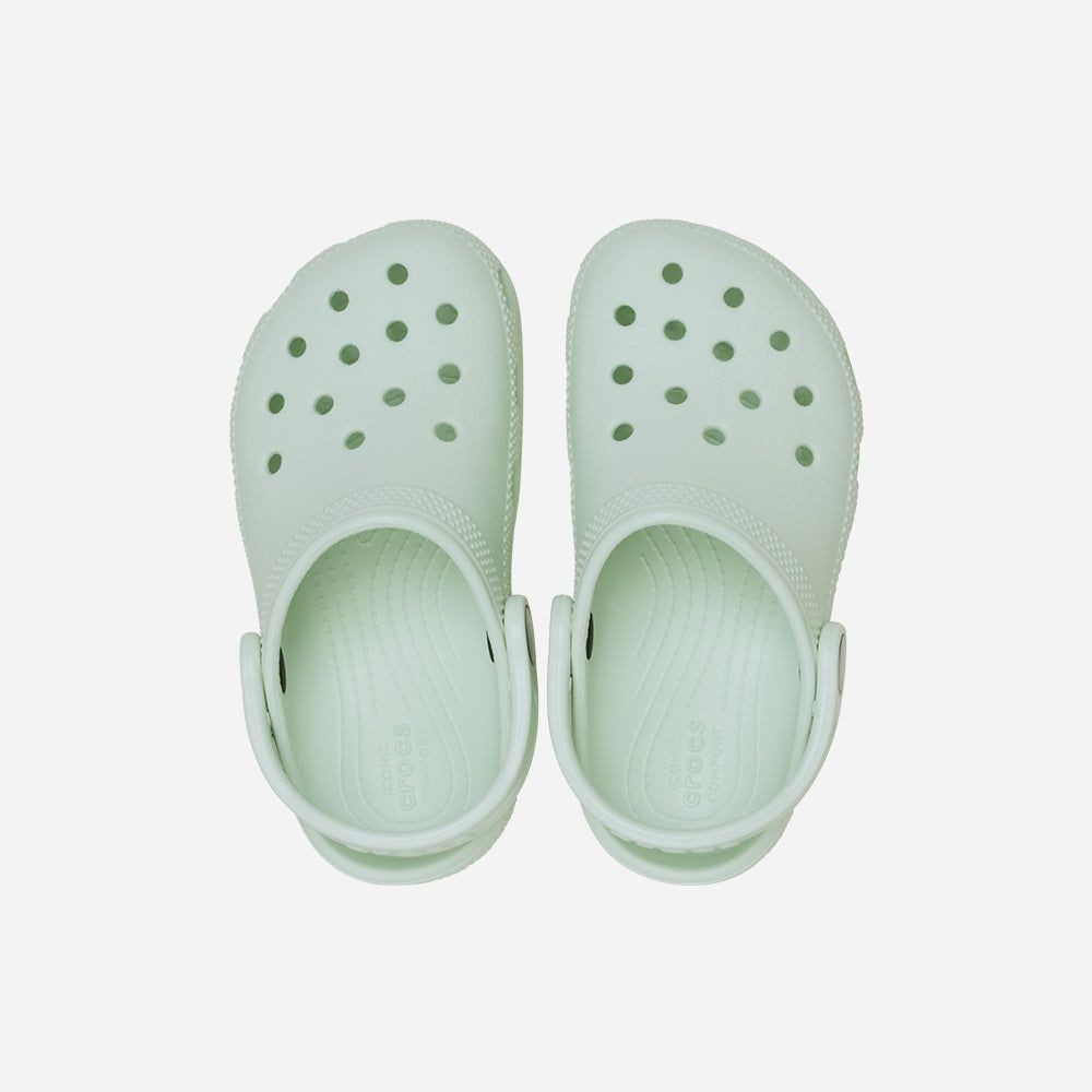 Crocs - Xăng đan trẻ em Classic Clog Mint Tint Lifestyle