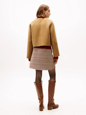 Tommy Hilfiger - Áo khoác dạ tay dài nữ Double-Faced Wool Blend Jacket - 4
