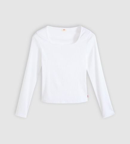 Levi's - Áo thun tay dài nữ Essential Square Neck Long Sleeve Tee