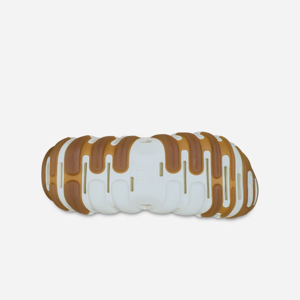 Crocs - Xăng đan nam nữ Echo Gum Ro Clog Chalk Lifestyle