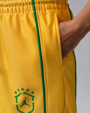 Nike - Quần Ngắn Thể Thao Nữ Jordan Brooklyn Women's Knit Brazil Shorts - 4