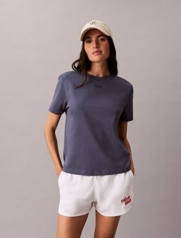 Calvin Klein - Quần Ngắn Thể Thao Nữ Towel Terry Dolphin Shorts