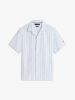 Tommy Hilfiger - Áo Sơ Mi Nam Linen Blend Textured Stripe Short Sleeve Shirt