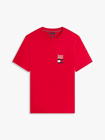 Tommy Hilfiger - Áo Thun Tay Ngắn Nam Brand Love Text Stack Tee