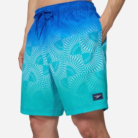 Speedo - Quần Bơi Nam Watershort Print Redondo Edge Volley 18 - 4