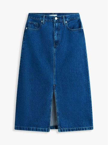 Tommy Hilfiger - Váy Jean Nữ Denim Emi Midi Straight Skirt HW