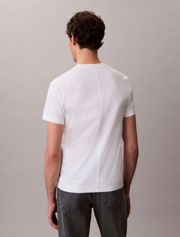 Calvin Klein - Áo Thun Tay Ngắn Nam Premium Double Knit Supima Cotton Crewneck Tee
