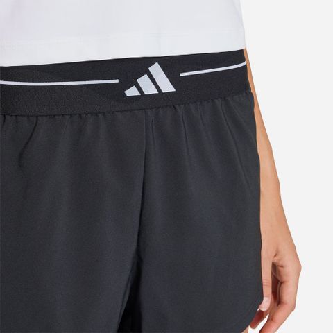 Adidas - Quần Ngắn Thể Thao Nữ Hyperglam 3-Stripes Woven - 4