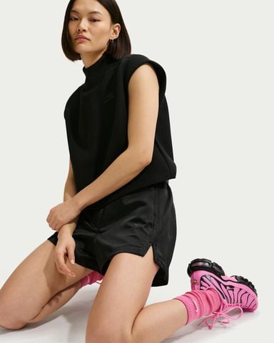 Nike - Quần Ngắn Thể Thao Nữ Nike Sportswear Women's High-Waisted Satin Hot Shorts