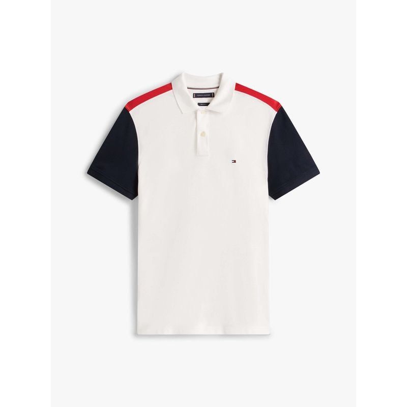 Tommy Hilfiger - Áo thun có cổ polo tay ngắn nam Premium Blocking Regular Polo
