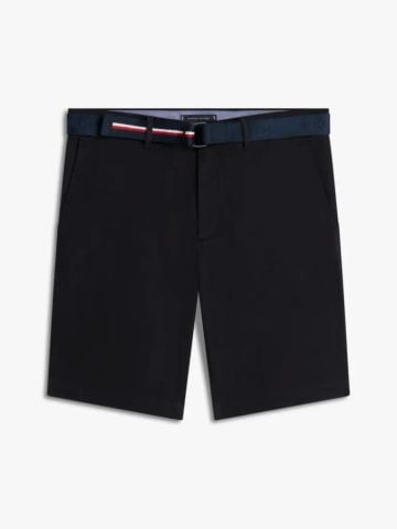 Tommy Hilfiger - Quần Kaki Ngắn Nam Denton Belted Twill Slim Bermuda Shorts - 2