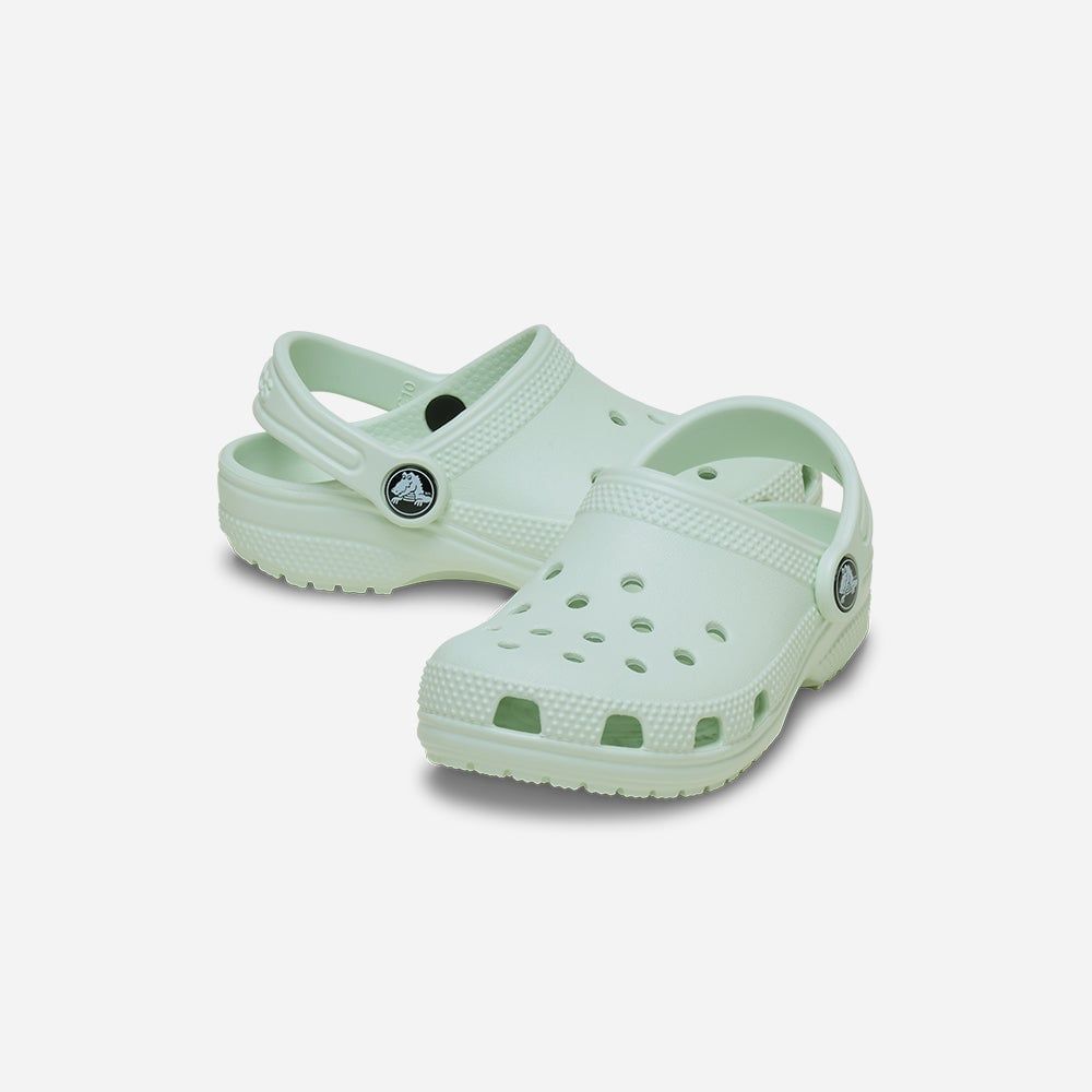 Crocs - Xăng đan trẻ em Classic Clog Mint Tint Lifestyle
