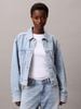 Calvin Klein - Áo khoác jeans nữ Monogram Logo Cropped Denim Jacket