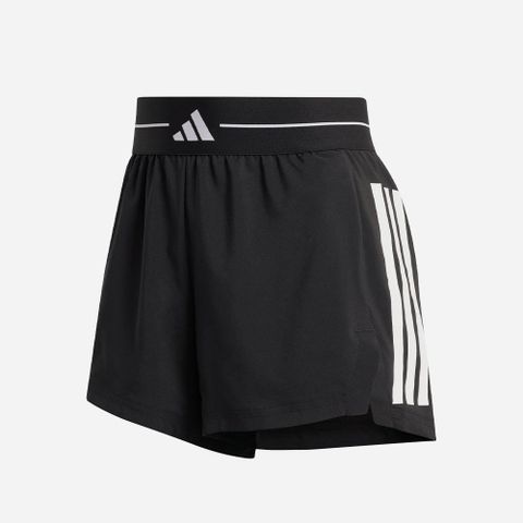 Adidas - Quần Ngắn Thể Thao Nữ Hyperglam 3-Stripes Woven