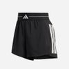 Adidas - Quần Ngắn Thể Thao Nữ Hyperglam 3-Stripes Woven